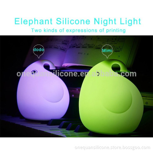 cute light toys,OEM led light toys,custom elephant animal shaped night light toys